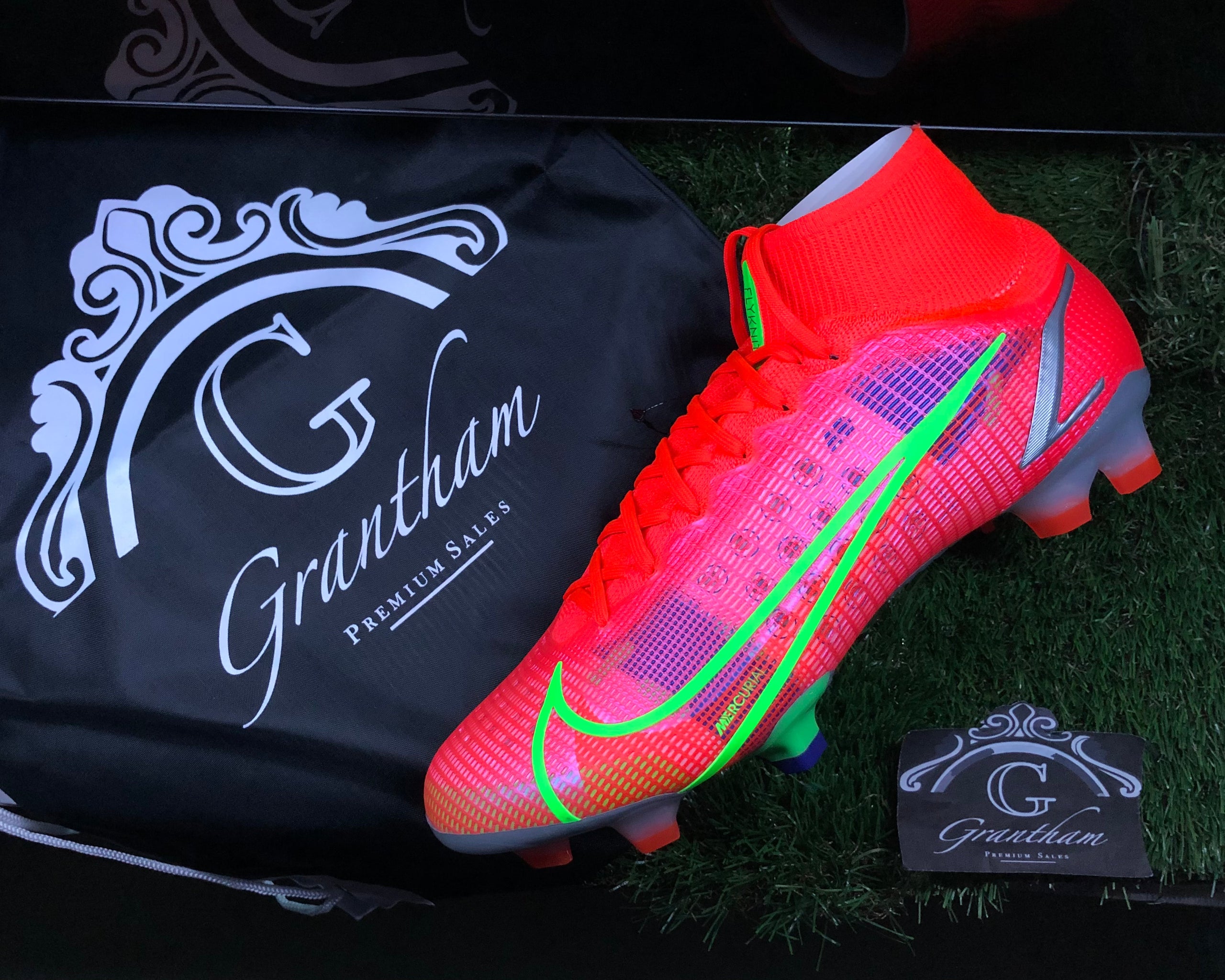 Mercurial superfly hot sale vermelha